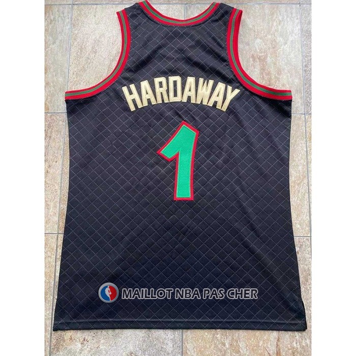 Maillot Orlando Magic Penny Hardaway NO 1 Mitchell & Ness 1993-94 Noir